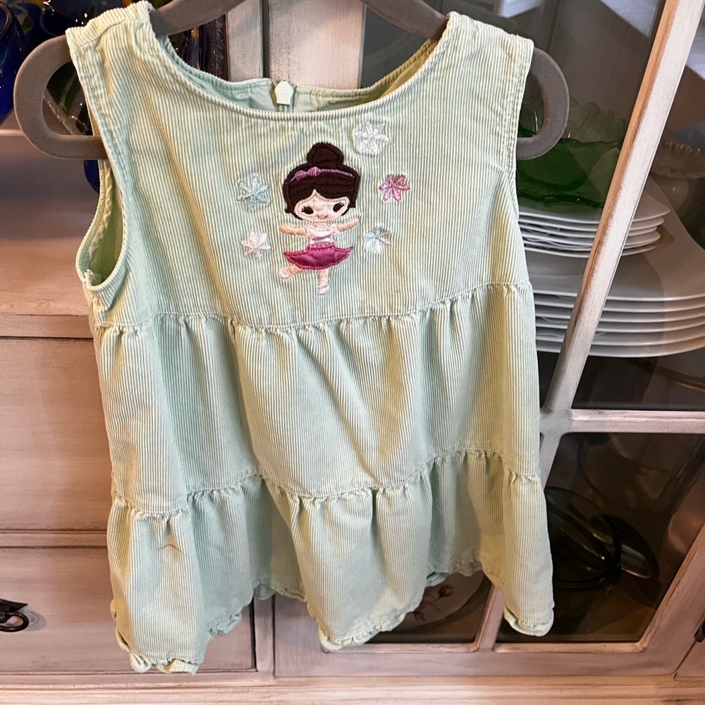 Toddler corduroy dress